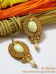 Orecchini Soutache, ecco come realizzarli | Orecchini Fai da Te: i migliori tutorial | Scoop.it