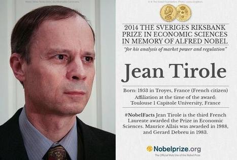 Prix Nobel d'économie  Jean Tirole - Toulouse 1 Capitole | Toulouse La Ville Rose | Scoop.it