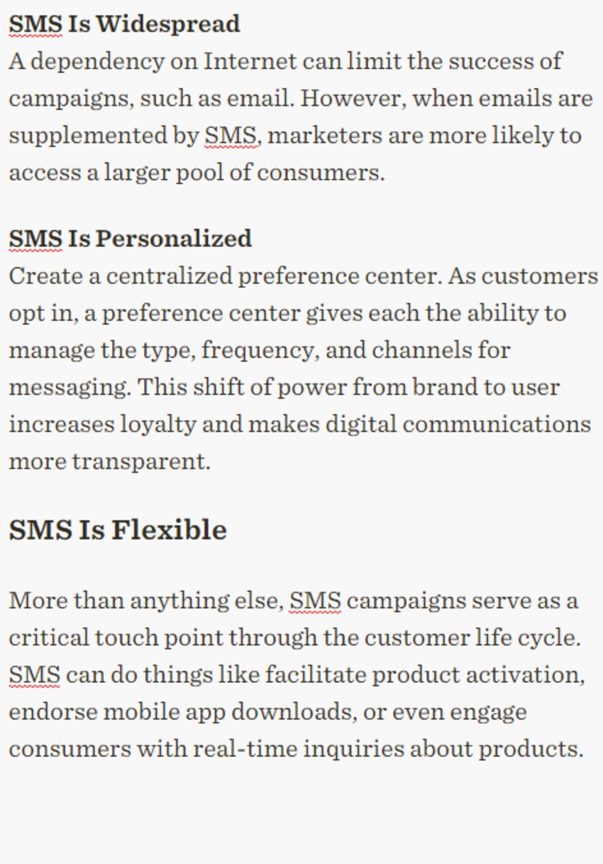 The Value Of SMS In Modern Marketing - CMO.com | The MarTech Digest | Scoop.it