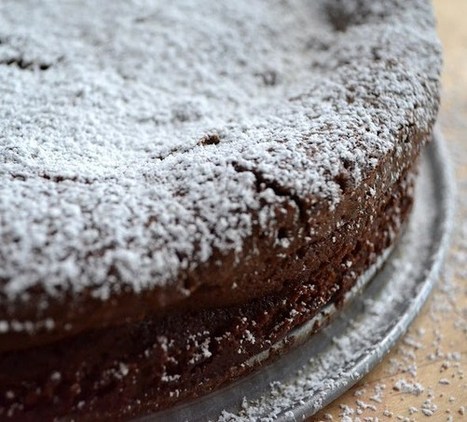 Easy Dessert Recipe for Chocolate Macadamia Cake | The Chic Chocolate Curator | Scoop.it