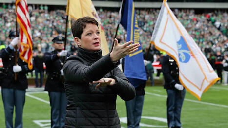 Meet Joy Harris, the Eagles' sign language interpreter | National Deaf Awareness Month | Metaglossia: The Translation World | Scoop.it