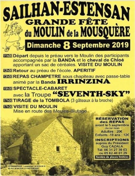 Fête du Moulin de la Mousquère le 8 septembre | Vallées d'Aure & Louron - Pyrénées | Scoop.it