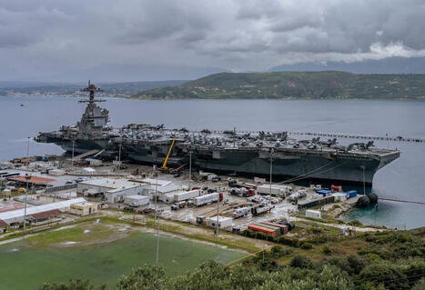 USS Gerald R. Ford Arrives in Souda Bay for Repair | DEFENSE NEWS | Scoop.it