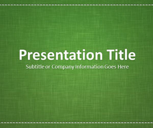 Linen Green PowerPoint Template | Free Templates for Business (PowerPoint, Keynote, Excel, Word, etc.) | Scoop.it