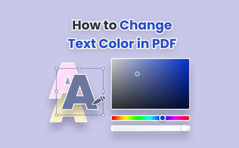 Change Text Color in PDF [For Windows & Online] | Raspberry Pi | Scoop.it
