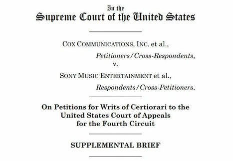 Record Labels Rebuff U.S. Government in Landmark ISP Piracy Liability Showdown * TorrentFreak | Hypebot • new music industry, music marketing & music tech news from across the web | Scoop.it