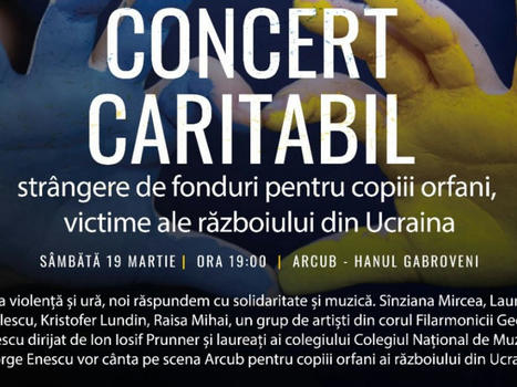 New charity concert in Bucharest raises funds for Ukrainian orphans | Russian War in Ukraine - Reactions from the marketing, media and ad industry | Scoop.it