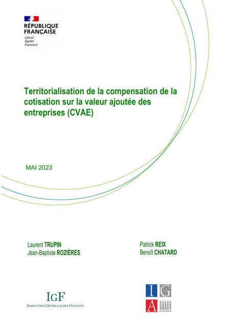 Territorialisation de la compensation de la CVAE | Veille juridique du CDG13 | Scoop.it