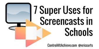 7 Super Screencasting Activities for School | DIGITAL LEARNING | Scoop.it