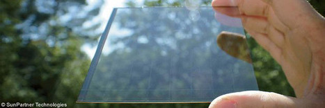 [Innovation] Une fenêtre intelligente, productrice d’électricité | Build Green, pour un habitat écologique | Scoop.it