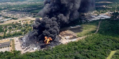 Etats-Unis: #incendie impressionnant dans une #usine #chimique #Lubrizol à #Rockton | Risques industriels | Scoop.it