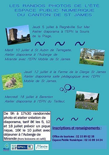 Les randonn&eacute;es de l'&eacute;t&eacute; ... - EPN SAINT JAMES | EPN-Actu | Scoop.it