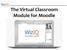 Sistema E-learning con Moodle y WIZIQ | Aplicaciones y Herramientas . Software de Dise&ntilde;o | Scoop.it