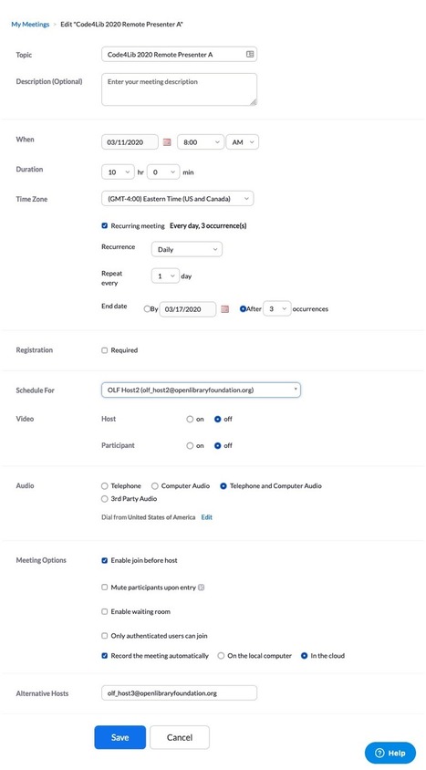 Managing Remote Conference Presenters with Zoom | Information and digital literacy in education via the digital path | Scoop.it