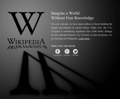 Actualit&eacute; > Sopa-Pipa : les g&eacute;ants am&eacute;ricains du Web contre la loi antipiratage | Social Media and its influence | Scoop.it