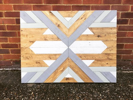 Chalk Paint Pallet Wall Art | 1001 Pallets ideas ! | Scoop.it