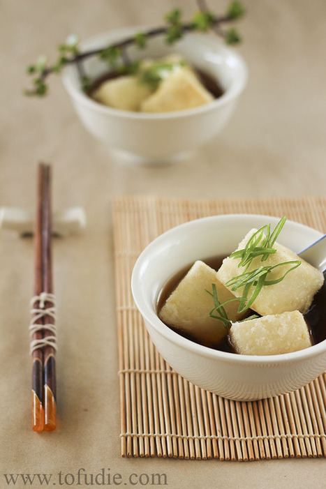 Agedashi Tofu | tofudie.com | The Asian Food Gazette. | Scoop.it