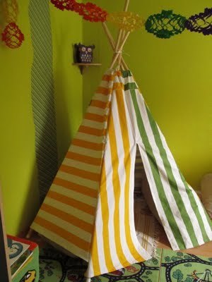 _Libelinha_: SEWING // KidsRoom / Tee-Pee | Kinderkram - Alles f&uuml;r die lieben Kleinen | Scoop.it