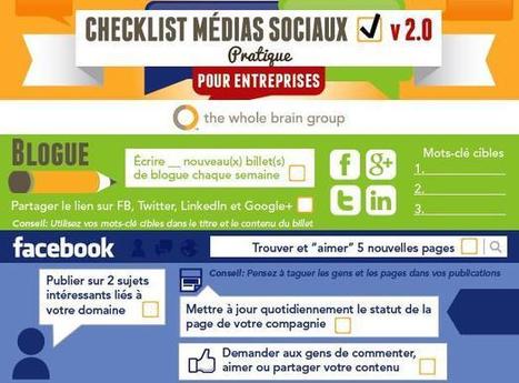 NetPublic » Check-list réseaux sociaux pour les entreprises et les organisations | UseNum - InfoJeunesse | Scoop.it
