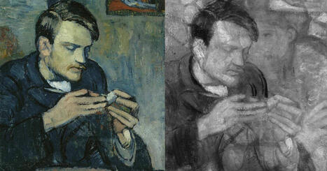 D&eacute;couverte d'un portrait de Picasso cach&eacute; depuis plus d'un si&egrave;cle sous une peinture de la p&eacute;riode bleue | Caius Cilnius | Art & patrimoine culturel | Scoop.it