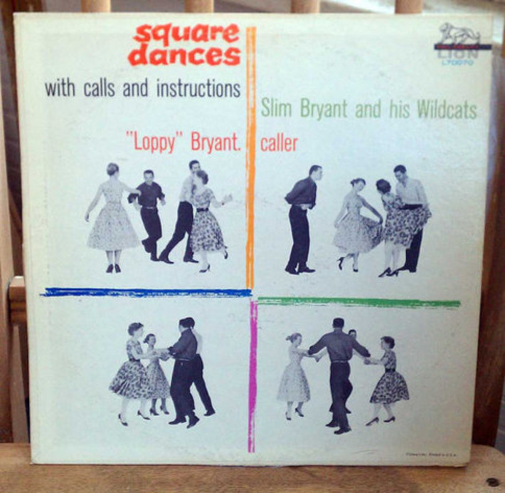 Vintage Slim Bryant & His Wildcats Square Dance LP Calls and Instructions Loppy Bryant as the Caller Vintage Vinyl Square Dancing Les Paul | Antiques & Vintage Collectibles | Scoop.it