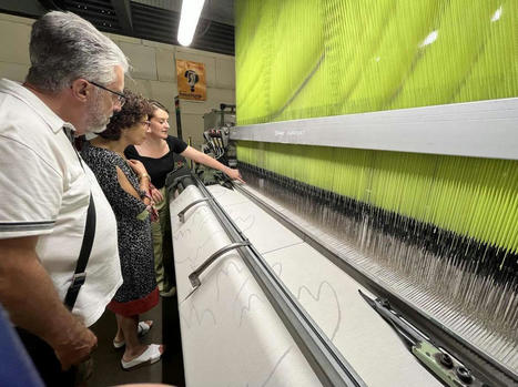 Orthez : Tissage Moutet ouvre son usine aux designers du monde entier - La République des Pyrénées.fr | La sélection d'ADI | Scoop.it