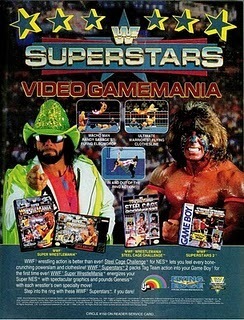 Retro Gaming Life: Ads From The Past 091: Super Wrestlemania (SNES) | Old School Gaming | Scoop.it