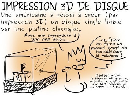 Geektionnerd : Impression 3D de disque - Framablog | Libre de faire, Faire Libre | Scoop.it