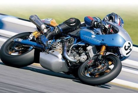Ducati/NCR Titanium Flyer "New Blue" Tribute to "Old Blue" | Ductalk: What's Up In The World Of Ducati | Scoop.it