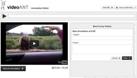 VideoANT: a&ntilde;ade anotaciones a cualquier v&iacute;deo de YouTube | TIC & Educaci&oacute;n | Scoop.it