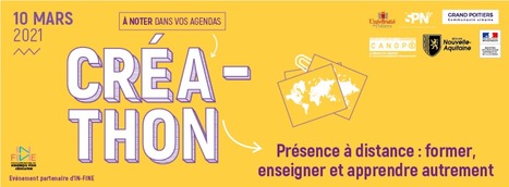 Créathon 2021 - Présence à distance : former, enseigner et apprendre autrement | Veille sur les innovations en formation | Scoop.it