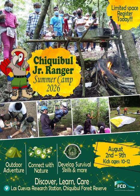 FCD Chiquibul Jr. Ranger Summer Camp 2026 | Cayo Scoop!  The Ecology of Cayo Culture | Scoop.it