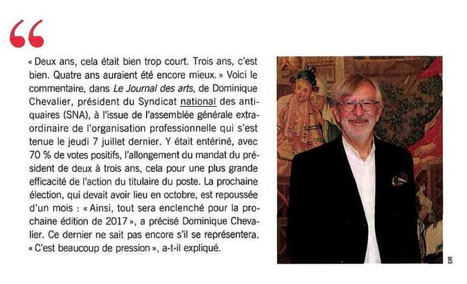 La Gazette de l'hôtel Drouot - 15 juillet 2016 | La revue de presse & web du SNA | Scoop.it
