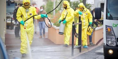 Cannes, Grasse, Mandelieu... L'ouest du département passe à la désinfection des rues | L'actualité du Facility Management en France | Scoop.it