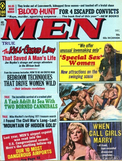 Peek-A-Boob: Men, December 1971 | Antiques & Vintage Collectibles | Scoop.it