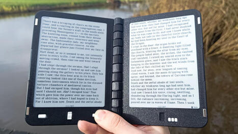 Diptyx E-Reader - An open-source, ESP32-powered, dual-screen e-book reader (Crowdfunding) - CNX Software | Embedded Systems News | Scoop.it