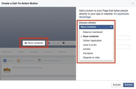Activez le bouton d&rsquo;appel &agrave; l&rsquo;action sur votre Page Facebook | Community and Social Media Management | Scoop.it