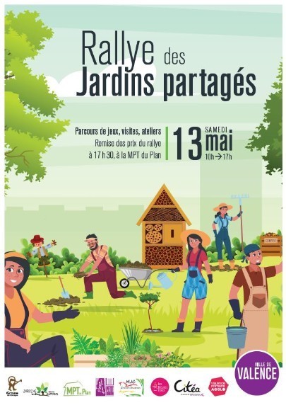 Rallye des jardins partagés - Ville de Valence | Les Colocs du jardin | Scoop.it