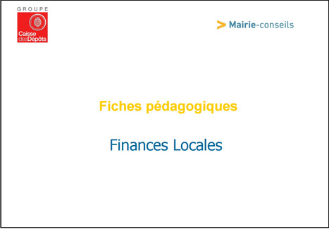 Finances locales | Doc [actu] - Le bulletin bibliographique des nouvelles ressources disponibles au centre de documentation de l&rsquo;ADACL. | Scoop.it