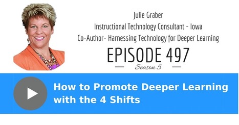 How to Promote Deeper Learning with the 4 Shifts - via @coolcatteacher | Moodle and Web 2.0 | Scoop.it