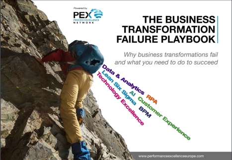 The Business Transformation Failure Playbook | Lean Six Sigma Jobs | Scoop.it