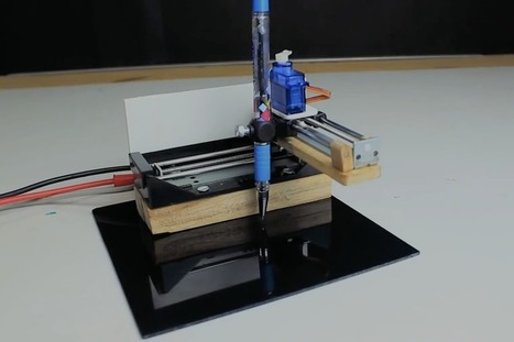 Make a mini CNC drawing machine | tecno4 | Scoop.it