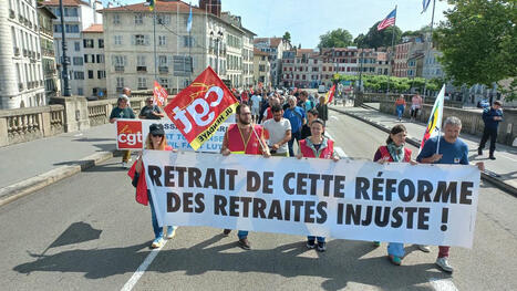 Bayonne : 300 manifestants pour demander l’abrogation de la réforme des retraites | BABinfo Pays Basque | Scoop.it