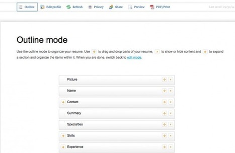 Cómo crear un Currículum Vítae con tus datos de LinkedIn | Educación, TIC y ecología | Scoop.it