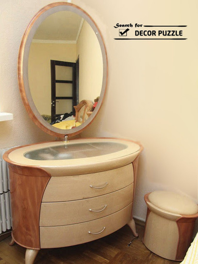 Corner Dressing Table In International Decor Scoop It