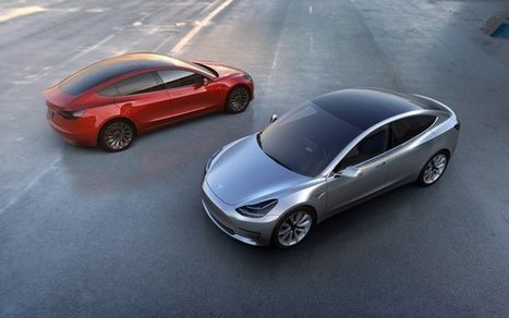 Tesla launches €30,000 Electric Saloon Car | Technology in Business Today | Scoop.it