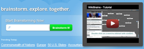 #wikibrains crea brainstormings de forma olaborativa #braistorming #tormentaideas #web20 | Pedalogica: educación y TIC | Scoop.it