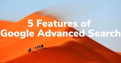 5 Features of Google's Advanced Search Menu via @rmbyrne | Moodle and Web 2.0 | Scoop.it