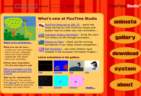 Animation for kids - Create animation online with FluxTime Studio | Digital Delights for Learners | Scoop.it