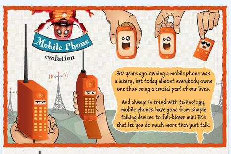 Los primeros 30 años del teléfono móvil | tecno4 | Scoop.it